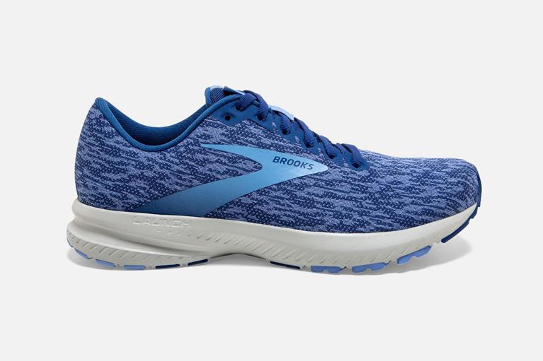 Brooks Womens Launch 7 Road Running Shoes - Blue (970612-AWX)